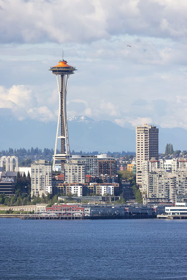 Seattle skyline with Space Needle
